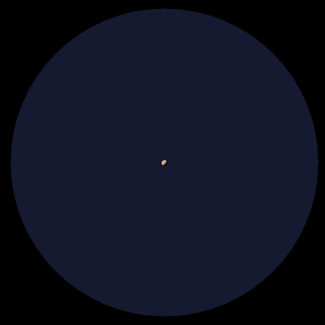 Planet Venus im Januar 2012