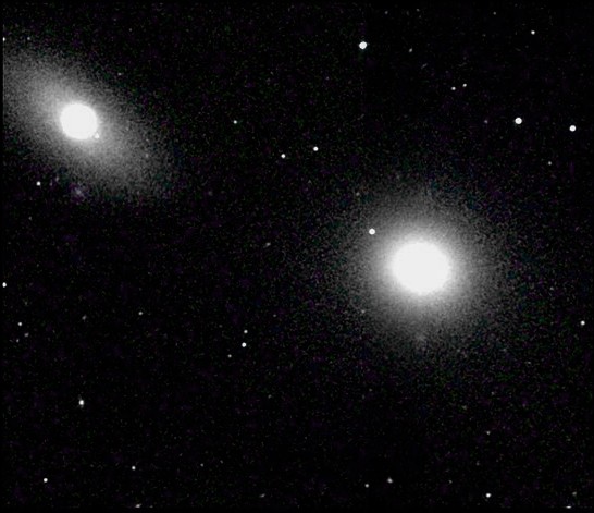 Galaxie M105 im Sternbild Löwe