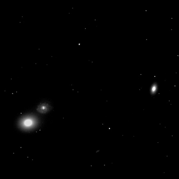 Galaxien M59 und M60