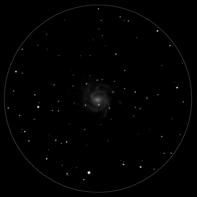 Beobachtung Galaxie M101