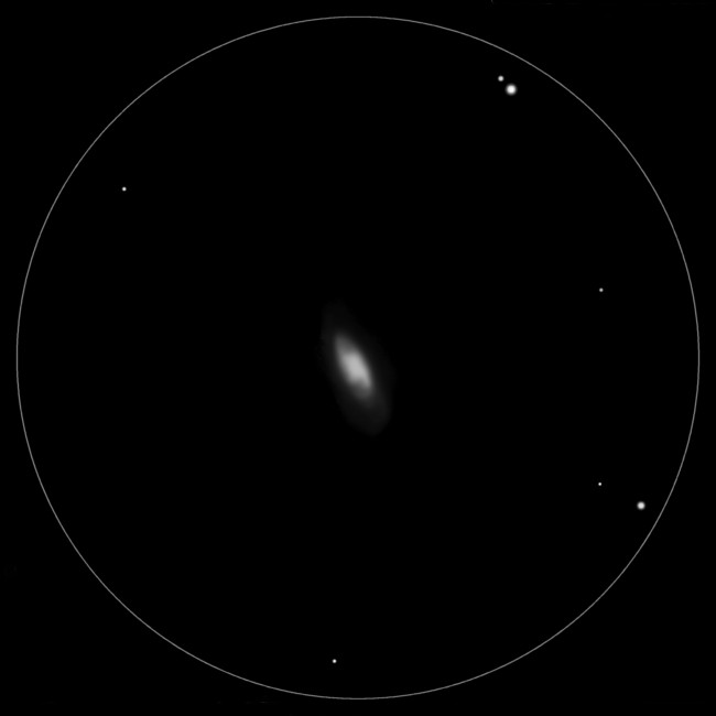Beobachtung Galaxie M106