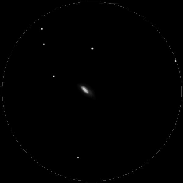 Beobachtung Galaxie Messier 90