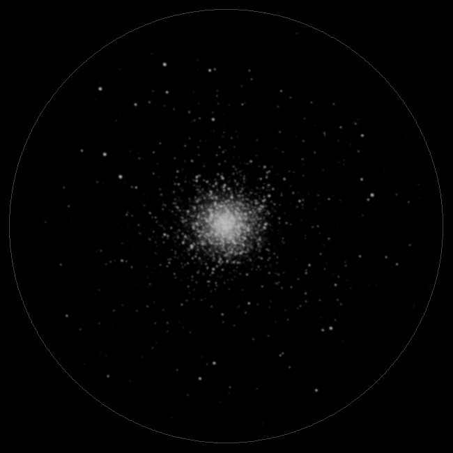 Beobachtung Sternhaufen Messier 13