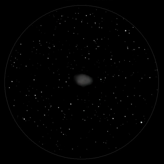 Beobachtung Krebsnebel Messier 1