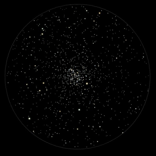 Beobachtung offener Sternhaufen M67