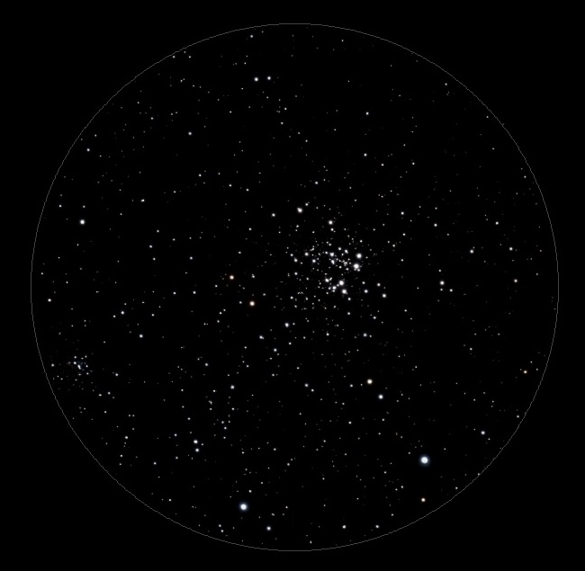 NGC 663 und NGC 659 in der Cassiopeia